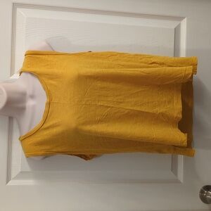 Madewell gold muscle tee